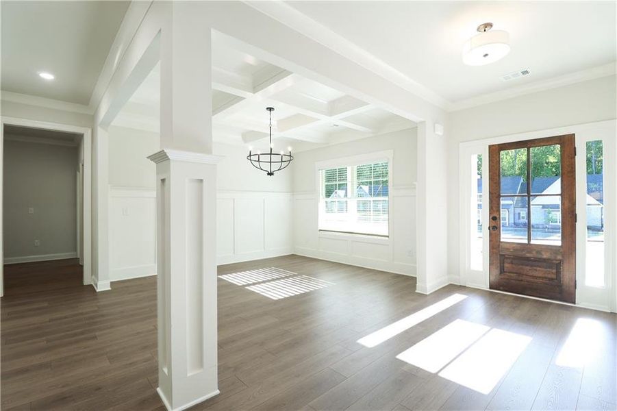 Spacious, unfurnished interior of a new home in Ella Springs, Covington (Image 6). Spacious, unfurnished interior of a new home in Ella Springs, Covington (Image 6).