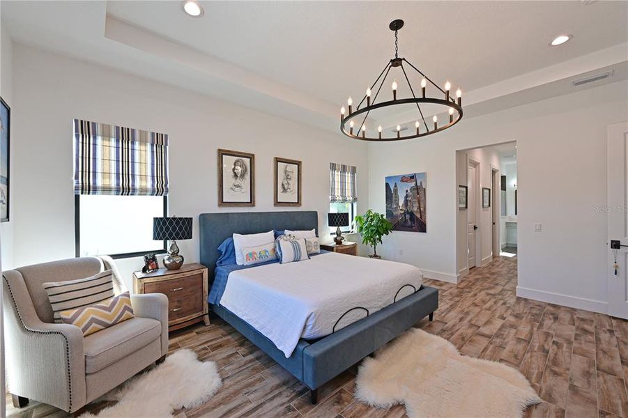 Furnished interior view inside a new home in , Sarasota (Image 27).