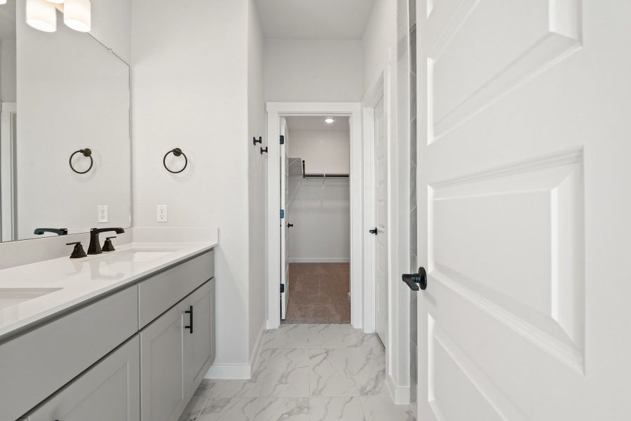 Furnished interior view inside a new home in Park Central, Georgetown (Image 13).