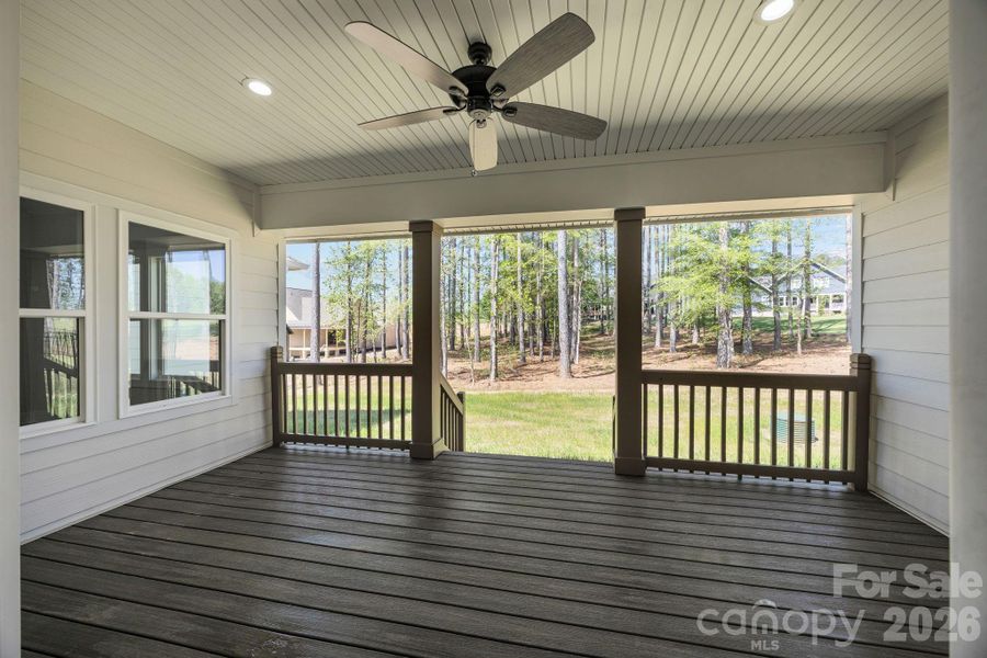 Exterior details and patio area of a home in , Statesville (Image 4).