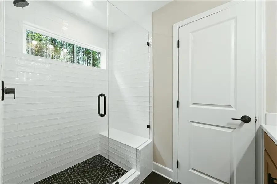 Furnished interior view inside a new home in , Atlanta (Image 38).