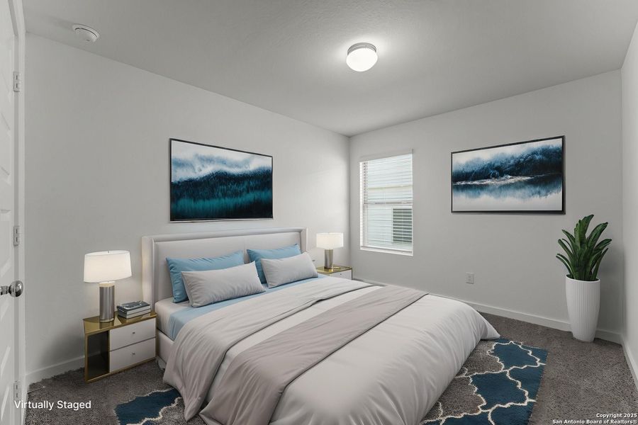 Furnished interior view inside a new home in Greenspoint Heights, Seguin (Image 13). Furnished interior view inside a new home in Greenspoint Heights, Seguin (Image 13).