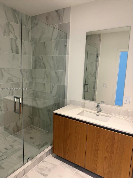Furnished interior view inside a new home in , Miami (Image 3).