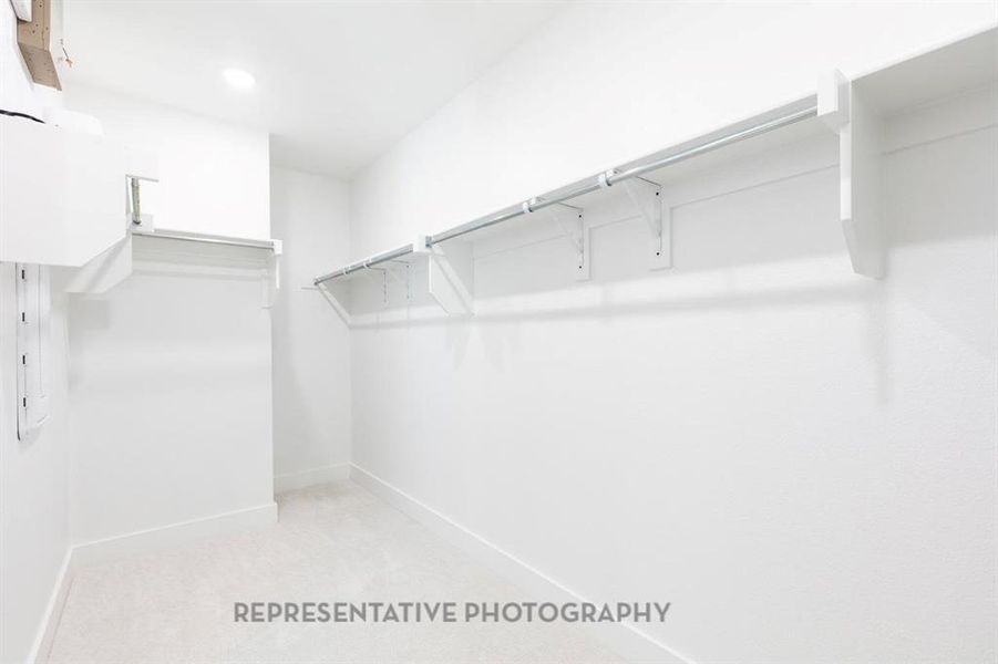 Spacious, unfurnished interior of a new home in Sonoma Verde: 60ft. lots, McLendon-Chisholm (Image 20).