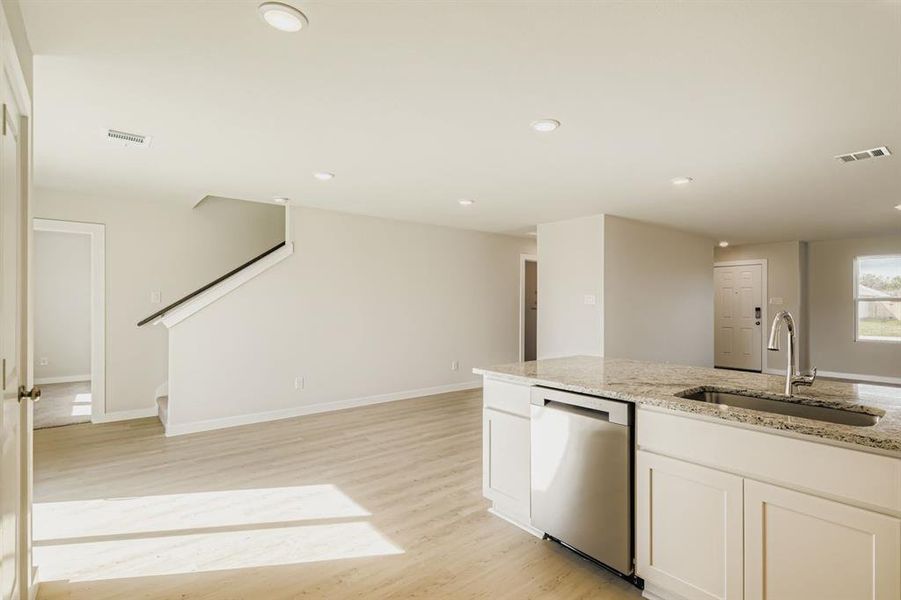 Furnished interior view inside a new home in Middlefield Village, Dallas (Image 9). Furnished interior view inside a new home in Middlefield Village, Dallas (Image 9).