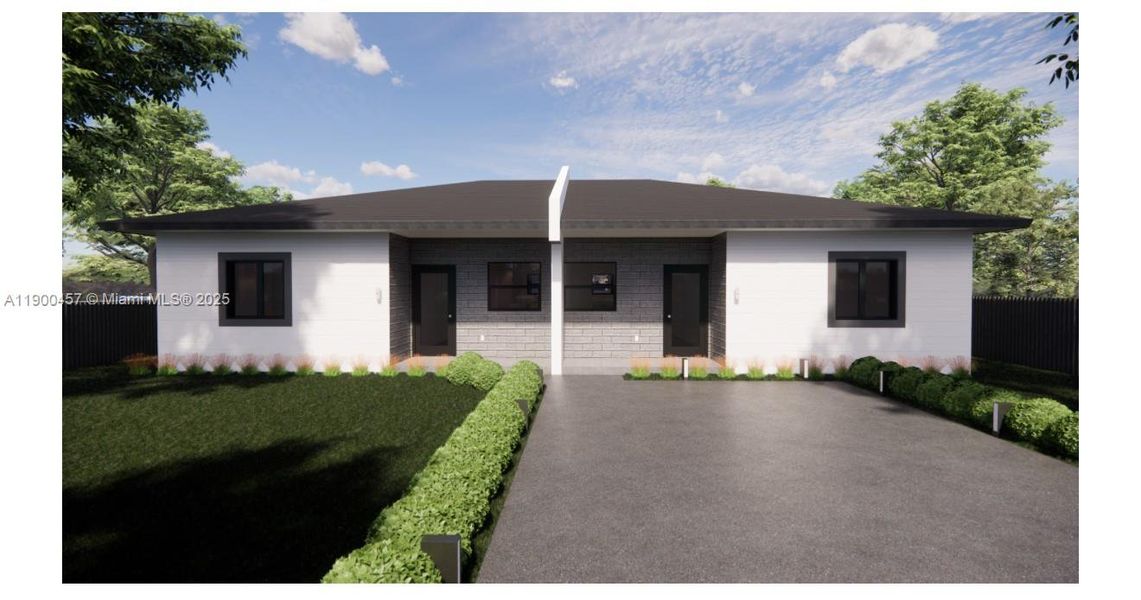 Exterior details and patio area of a home in , North Miami Beach (Image 1). Exterior details and patio area of a home in , North Miami Beach (Image 1).