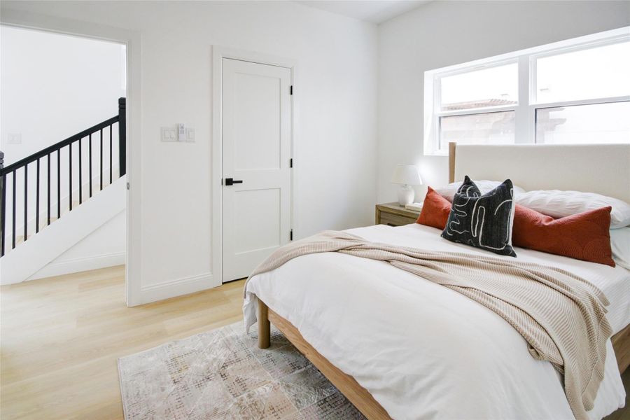 Furnished interior view inside a new home in , Houston (Image 27). Furnished interior view inside a new home in , Houston (Image 27).