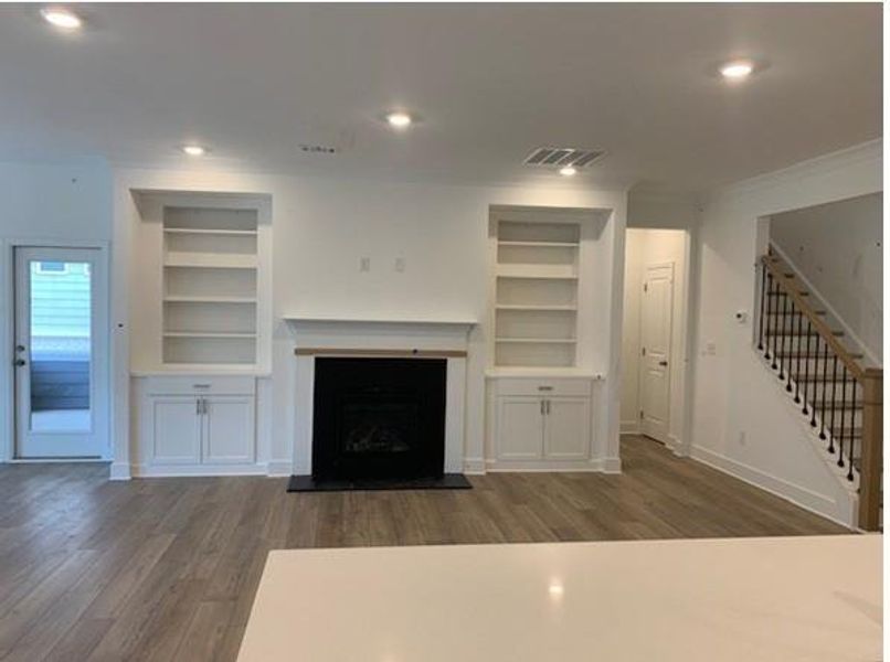 Furnished interior view inside a new home in The Court at Gainesville Township, Gainesville (Image 3).