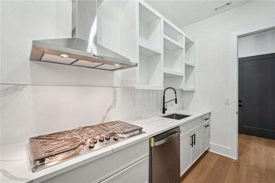 Furnished interior view inside a new home in , Sugar Hill (Image 55).