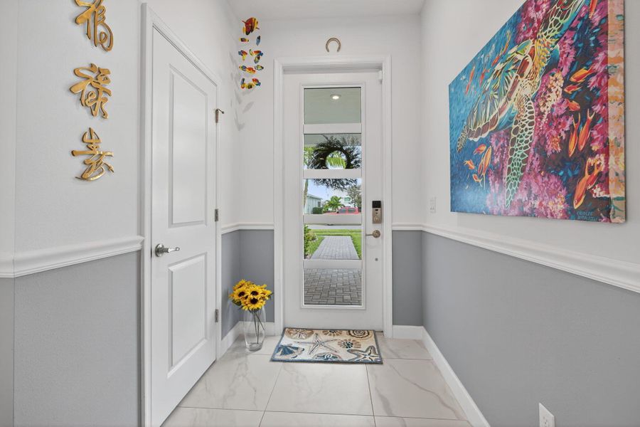 Furnished interior view inside a new home in , Port St. Lucie (Image 31).