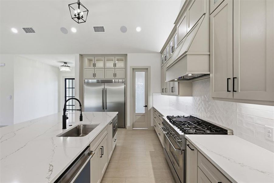 Furnished interior view inside a new home in , Fort Worth (Image 15).