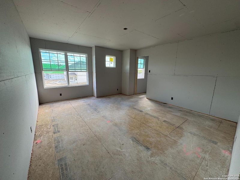 In-progress construction of a new home in The Preserve at the Wilder, Adkins, TX (Image 12). In-progress construction of a new home in The Preserve at the Wilder, Adkins, TX (Image 12).