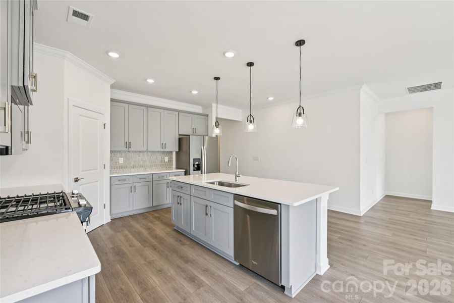 Photo is not of the actual home but is an inspirational photo of builder’s model home and may depict options, furnishings, and/or decorator features that are not included.