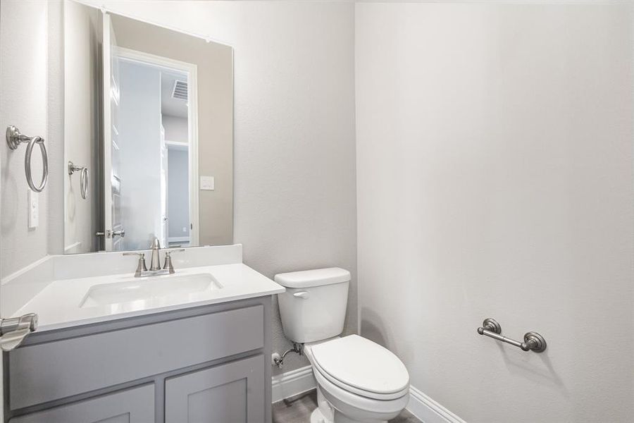 Furnished interior view inside a new home in Ten Mile Creek Estates, DeSoto (Image 11).