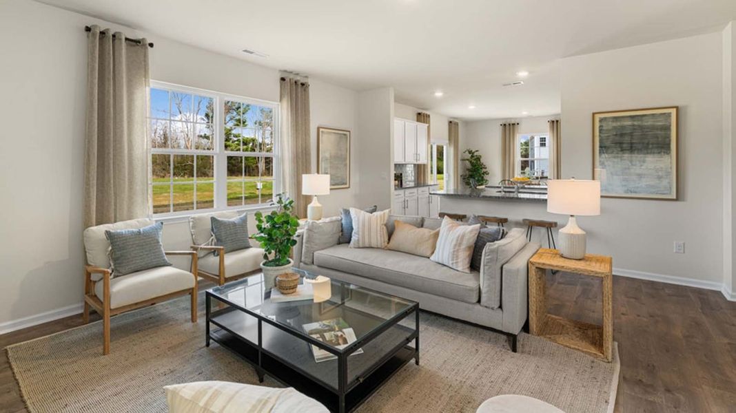 Representative furnished interior of a home built from the Wilmington by D.R. Horton in Middleton, Greensboro (Image 16).