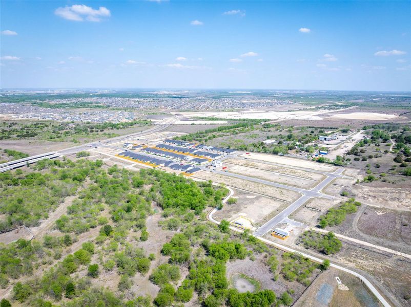 Site preparation for new homesites in Marble Creek Crossing, Austin (Image 4).