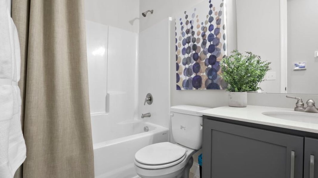 Representative furnished interior of a home built from the Pennington by D.R. Horton in Shadowood, Seneca (Image 12).