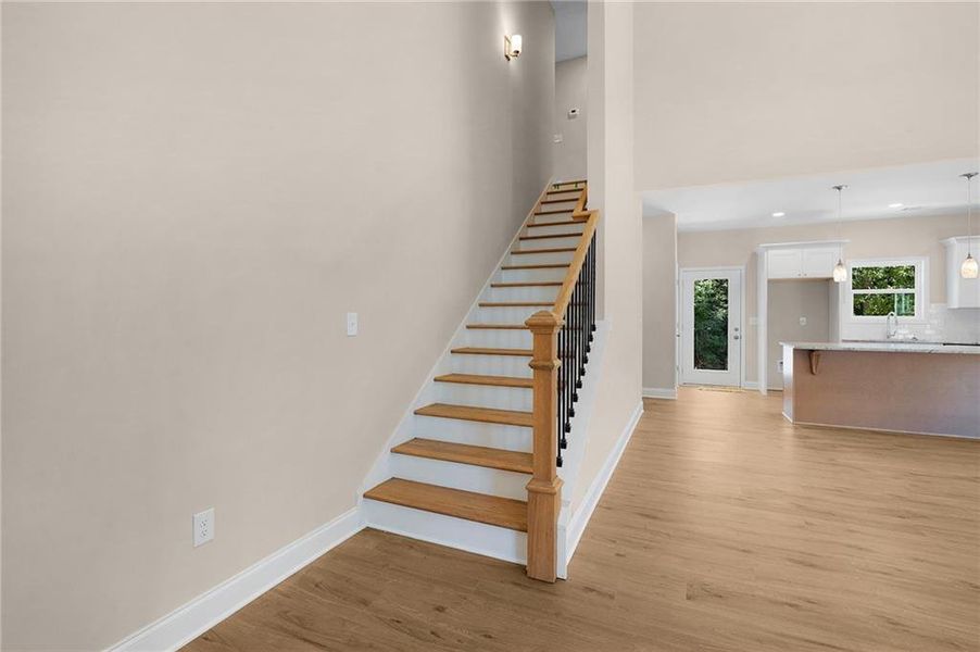Furnished interior view inside a new home in , Calhoun (Image 7).
