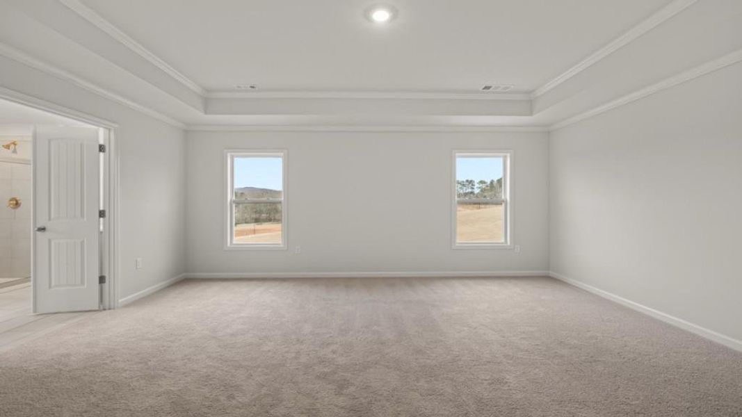 Spacious, unfurnished interior of a new home in Thalley Creek Estates, Cumming (Image 26).