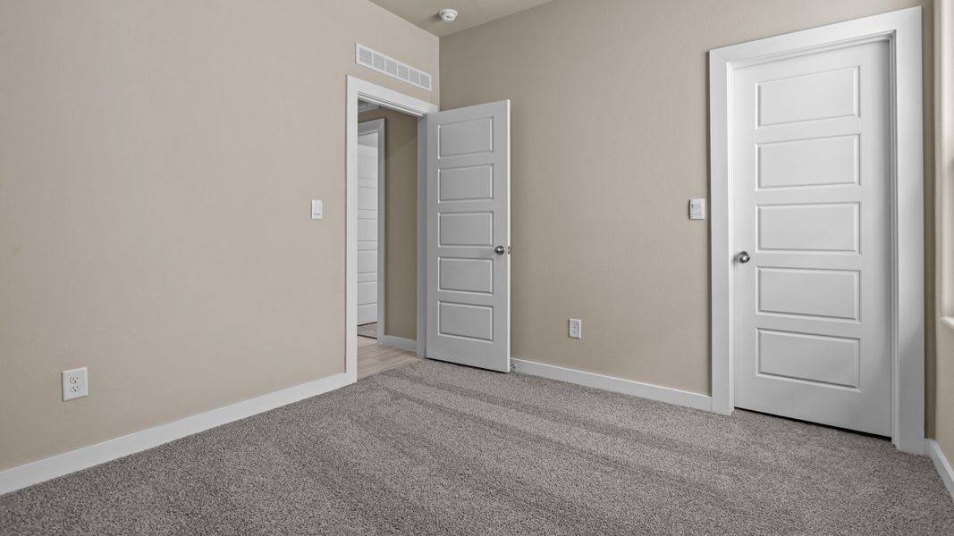 Representative unfurnished interior of a home built from the Tupelo by D.R. Horton in Legacy South, Midland (Image 22). Representative unfurnished interior of a home built from the Tupelo by D.R. Horton in Legacy South, Midland (Image 22).