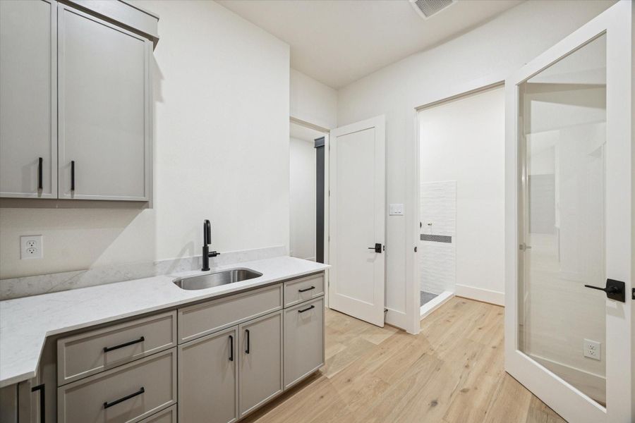 Furnished interior view inside a new home in , Montgomery (Image 40).
