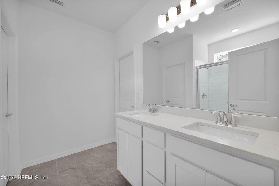 Furnished interior view inside a new home in Hyland Trail, Green Cove Springs (Image 3). Furnished interior view inside a new home in Hyland Trail, Green Cove Springs (Image 3).