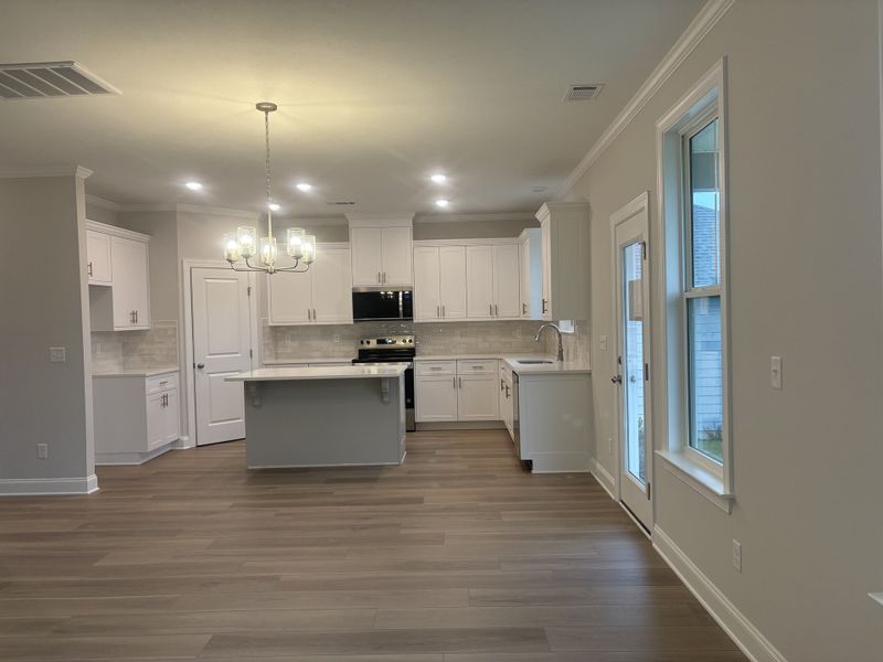 Furnished interior view inside a new home in Tillery Park, Grovetown (Image 8). Furnished interior view inside a new home in Tillery Park, Grovetown (Image 8).