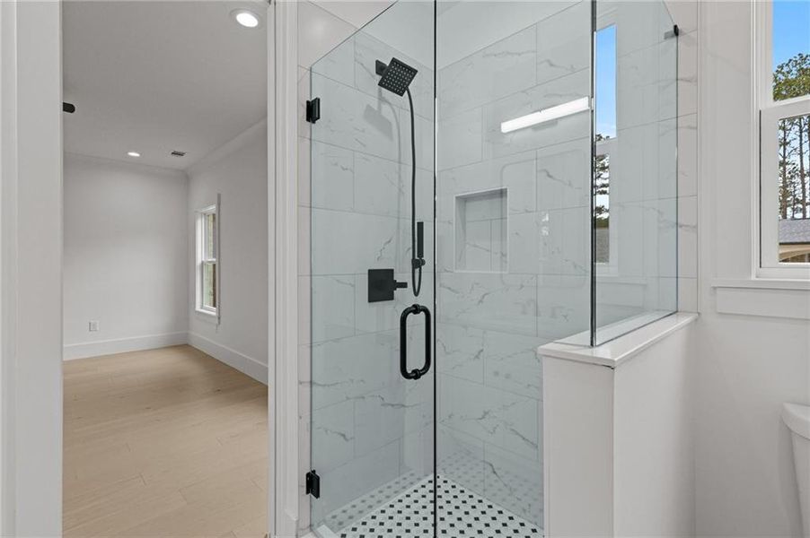 Furnished interior view inside a new home in , Dacula (Image 35).