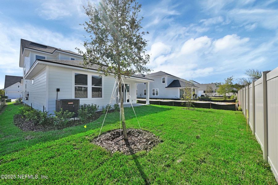 Exterior details and patio area of a home in Seabrook Village at Nocatee, Ponte Vedra (Image 25).