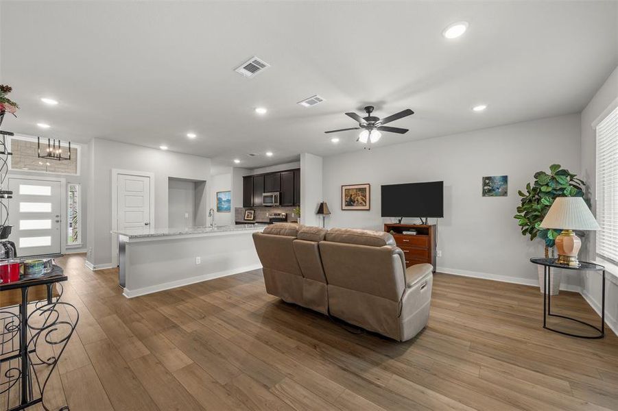 Furnished interior view inside a new home in , Waco (Image 6).
