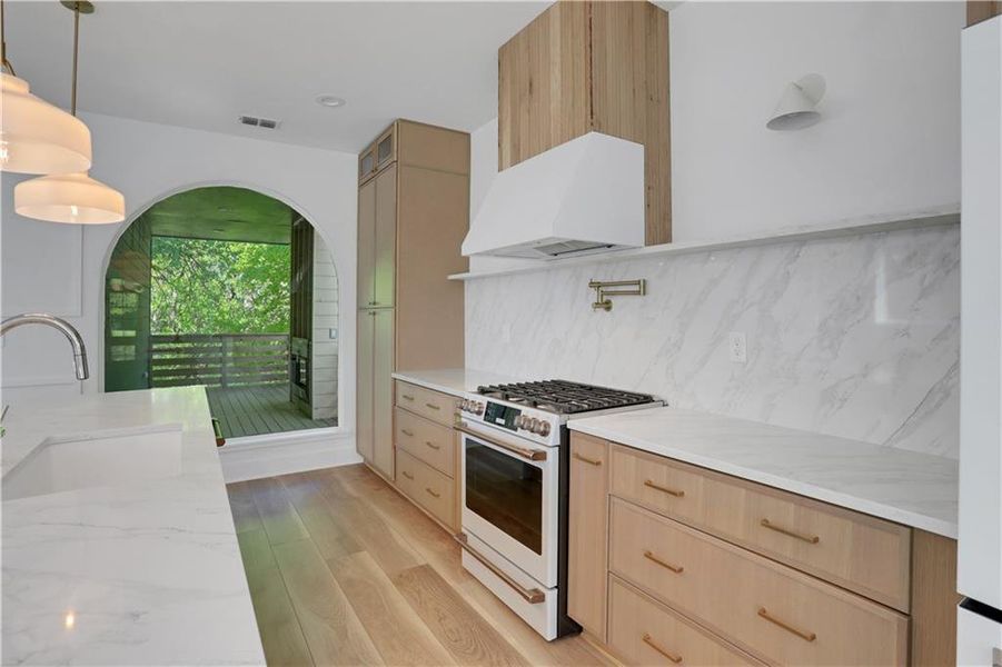 Furnished interior view inside a new home in , Scottdale (Image 14).