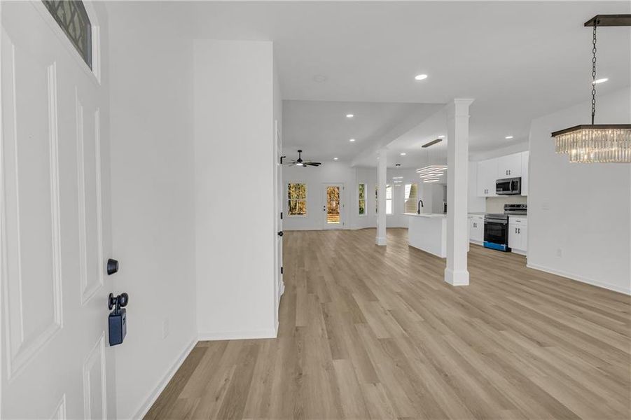 Spacious, unfurnished interior of a new home in , Covington (Image 19).