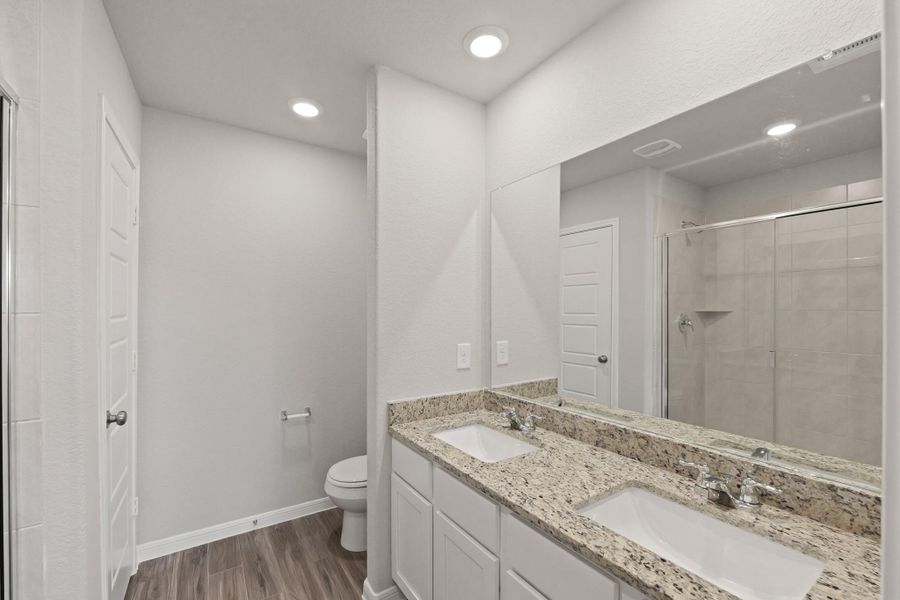 Furnished interior view inside a new home in Bammel Oaks, Houston (Image 7).