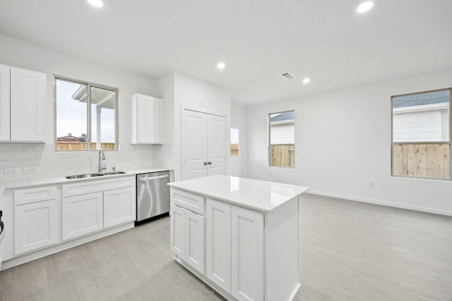 Furnished interior view inside a new home in Crosby Farms, Crosby (Image 6). Furnished interior view inside a new home in Crosby Farms, Crosby (Image 6).