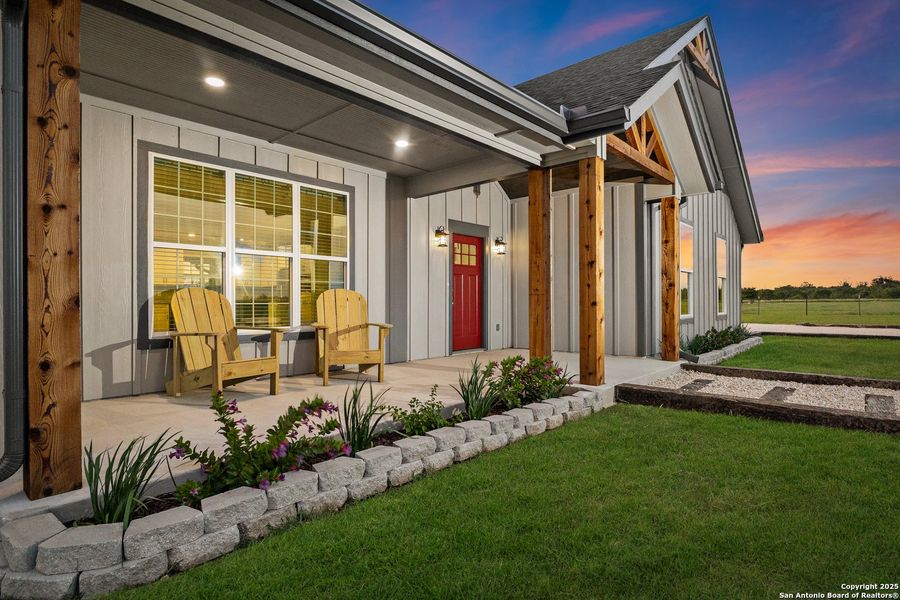 Exterior details and patio area of a home in , Hondo (Image 34). Exterior details and patio area of a home in , Hondo (Image 34).
