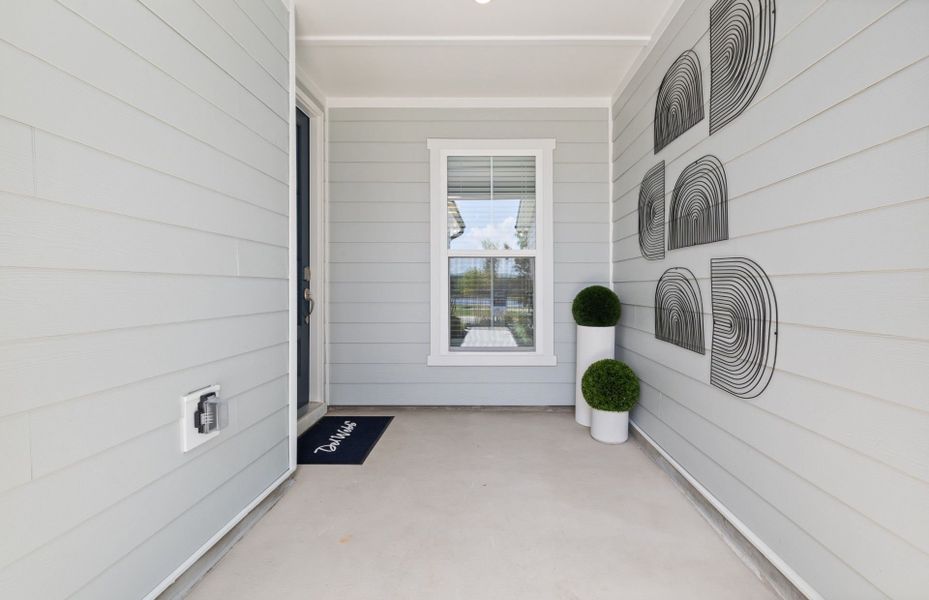 Representative exterior details of a home built from the Colton by Pulte Homes in Southport Meadows, Southport (Image 3).