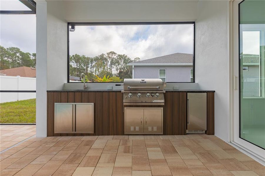 Exterior details and patio area of a home in , Palm Coast (Image 29). Exterior details and patio area of a home in , Palm Coast (Image 29).