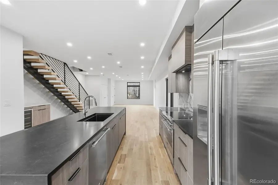 Furnished interior view inside a new home in , Denver (Image 5).