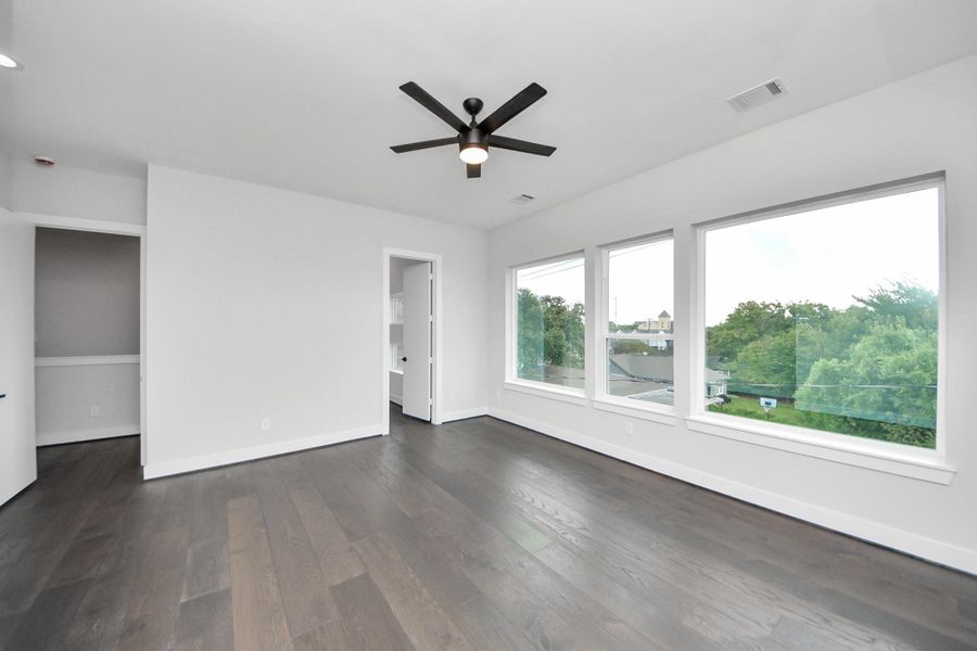 Primary Suite Oversized Windows