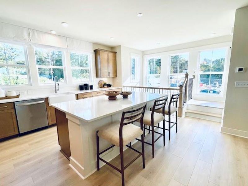 Furnished interior view inside a new home in Towne Village at Suwanee Dam, Sugar Hill (Image 30).