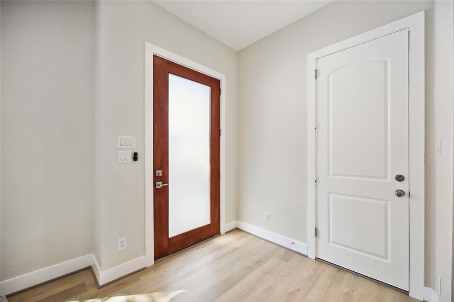 Spacious, unfurnished interior of a new home in , Houston (Image 12). Spacious, unfurnished interior of a new home in , Houston (Image 12).