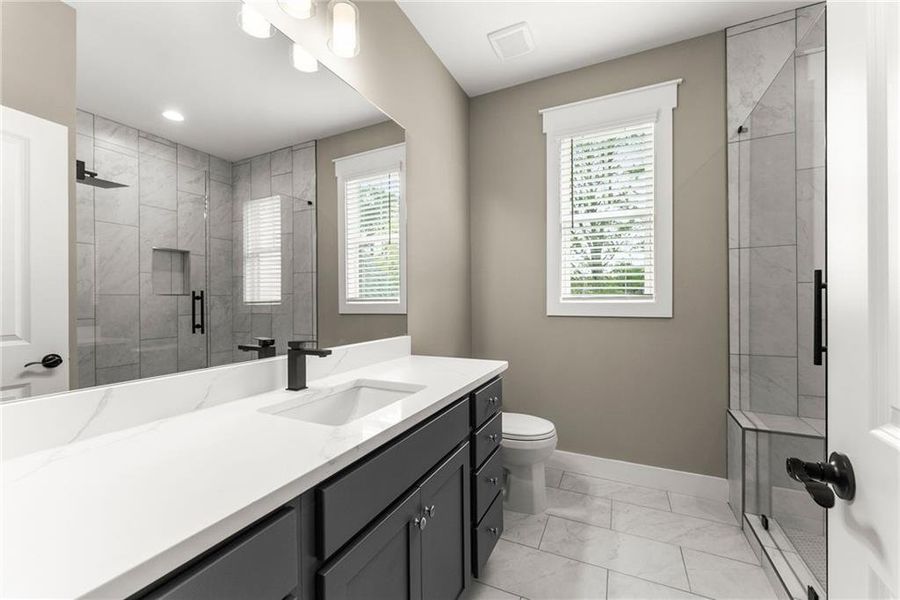 Furnished interior view inside a new home in , Cumming (Image 10).