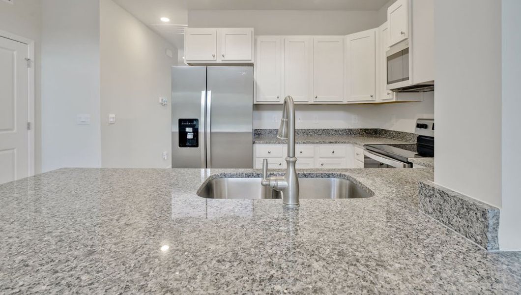 Furnished interior view inside a new home in Indigo Preserve Townhomes, Leland (Image 7).