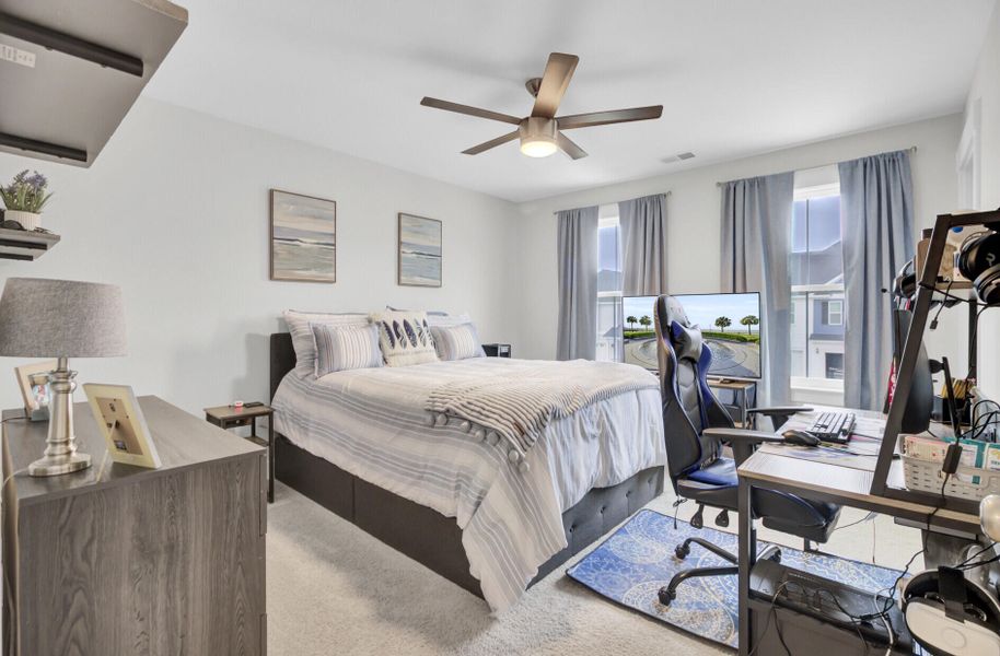 Furnished interior view inside a new home in Lochton, Summerville (Image 40).