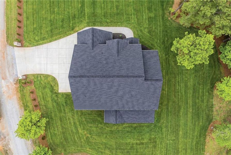 Front exterior of a new home in , Pendergrass, GA, highlighting curb appeal (Image 23).