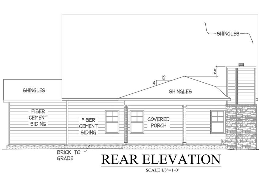 Exterior rendering of this home design in Brewer Point, Murfreesboro, TN (Image 2). Exterior rendering of this home design in Brewer Point, Murfreesboro, TN (Image 2).