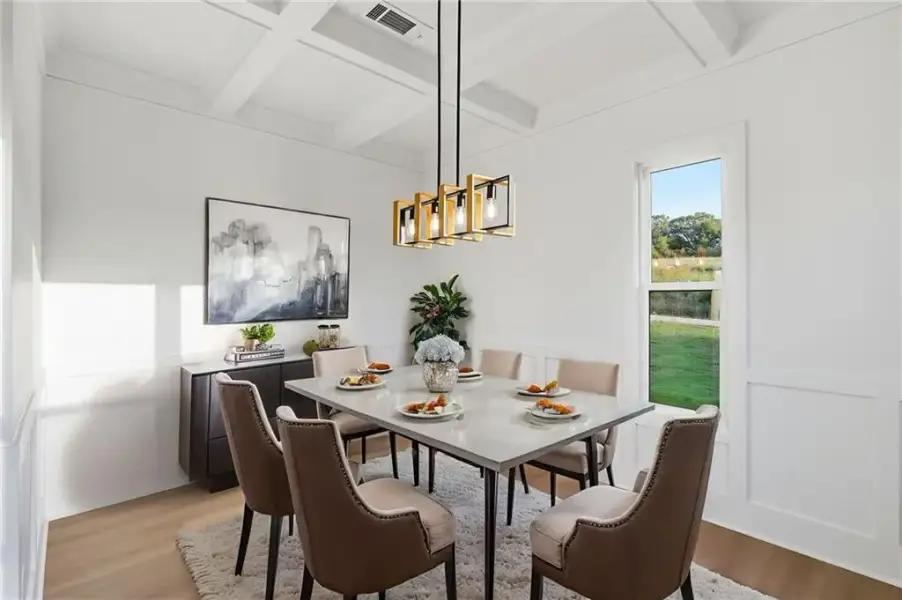 Furnished interior view inside a new home in , Cumming (Image 13).