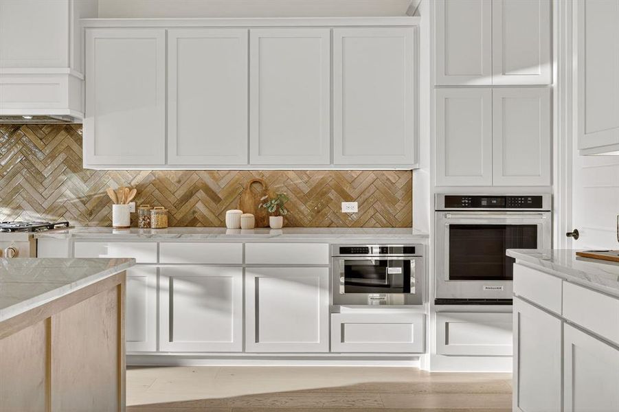 Close-up of interior finishes inside a home in The Grove, Fort Worth (Image 18).