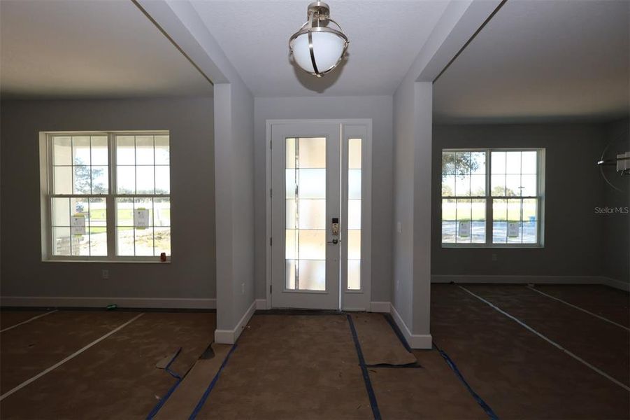 In-progress construction of a new home in Solace at Corner Lake, Orlando, FL (Image 26). In-progress construction of a new home in Solace at Corner Lake, Orlando, FL (Image 26).