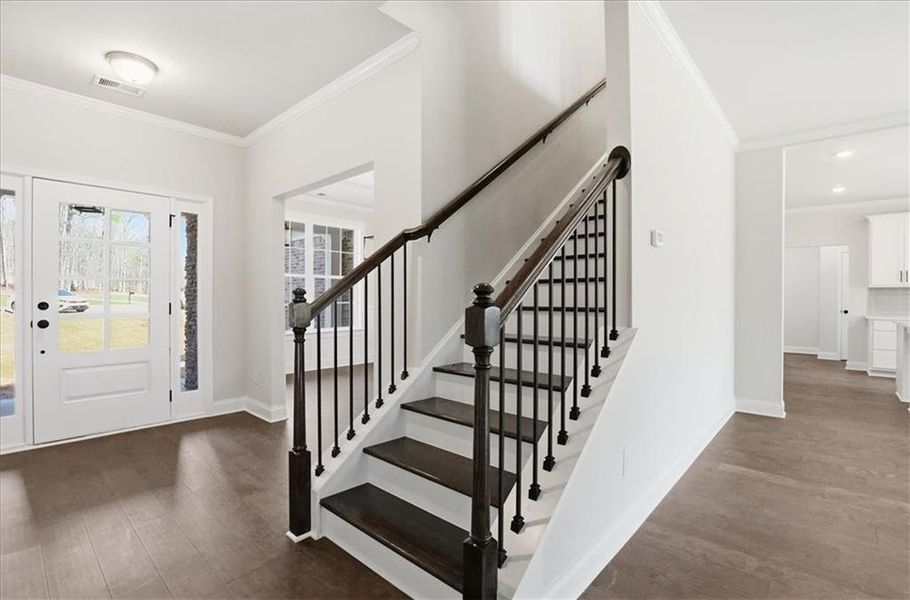 Spacious, unfurnished interior of a new home in Bradley Gin, Monroe (Image 42).